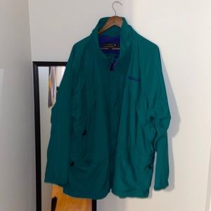 Timberland Green and Purple Windbreaker